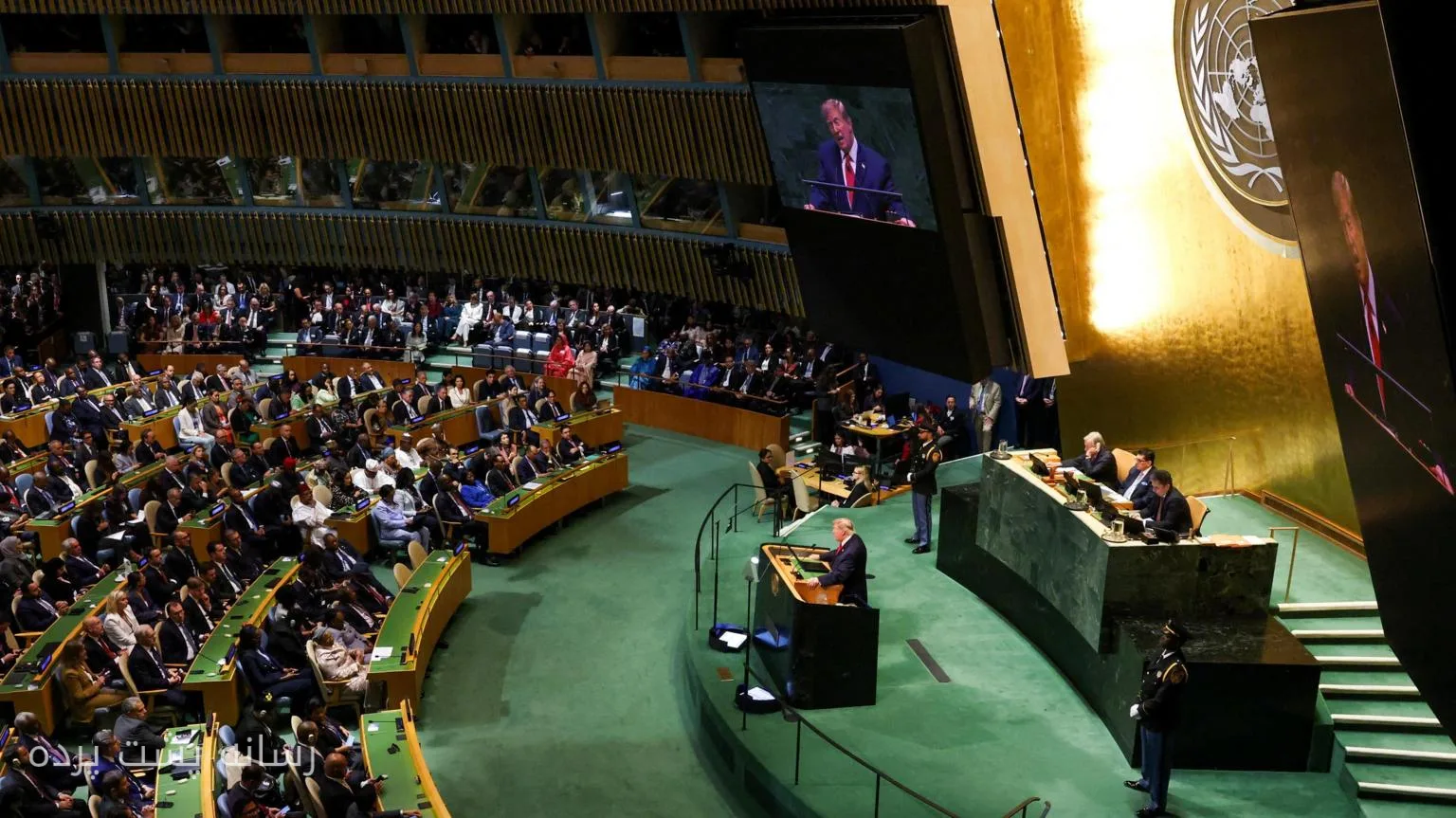 دونالد ترامپ در مجمع عمومی سازمان ملل ایران را هدف قرار داد