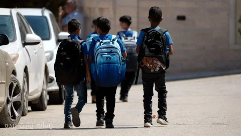 هراس والدین فلسطینی از فرستادن فرزندان به مدرسه المغیر