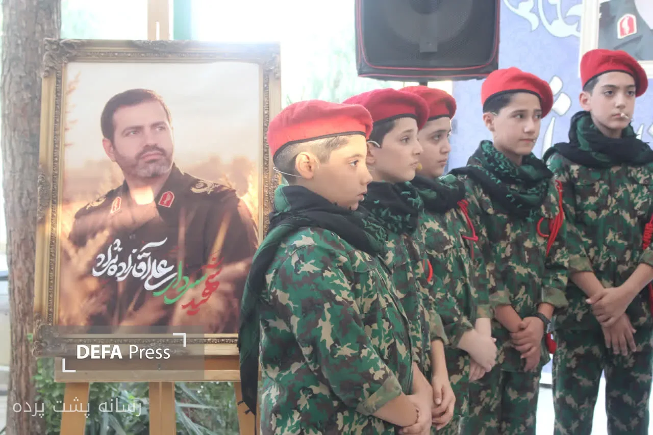 جشن تولد سردار شهید علی آقازاده نژاد در قم برگزار شد