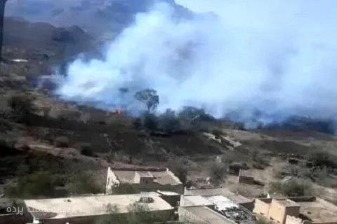 حملات هوایی سعودی‌ها به تعز ادامه دارد