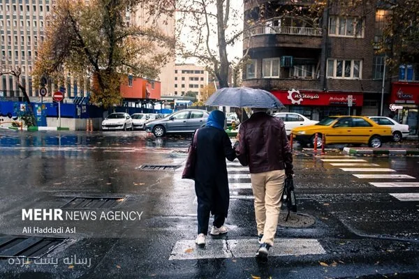 هشدار زرد هواشناسی برای ۲۷ استان با بارش باران و رعدوبرق