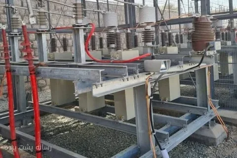 بهره‌برداری از ۲۴.۴ مگاوار بانک خازنی در شبکه برق غرب کشور