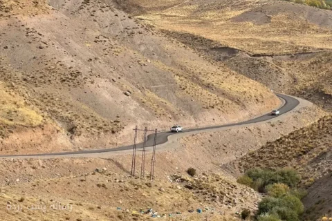 افتتاح ۲۴ کیلومتر راه روستایی در طالقان توسط داریوش باقرجوان