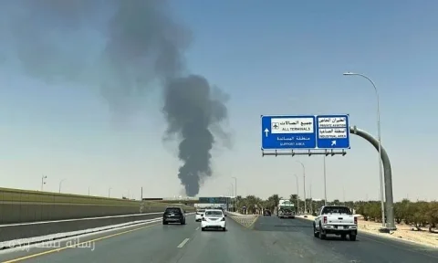 حمله یمن به فرودگاه‌های جده و ملک فهد در دمام عربستان