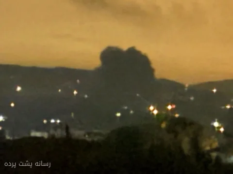 حملات اسرائیل به جنوب لبنان و آتش‌سوزی مدرسه المبرات