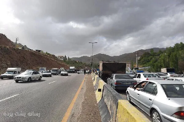 علی صادقی: کندوان و آزادراه تهران-شمال یک‌طرفه شد